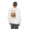 Flames Test Metal Courage Defines the Firefighter Crewneck Sweatshirt